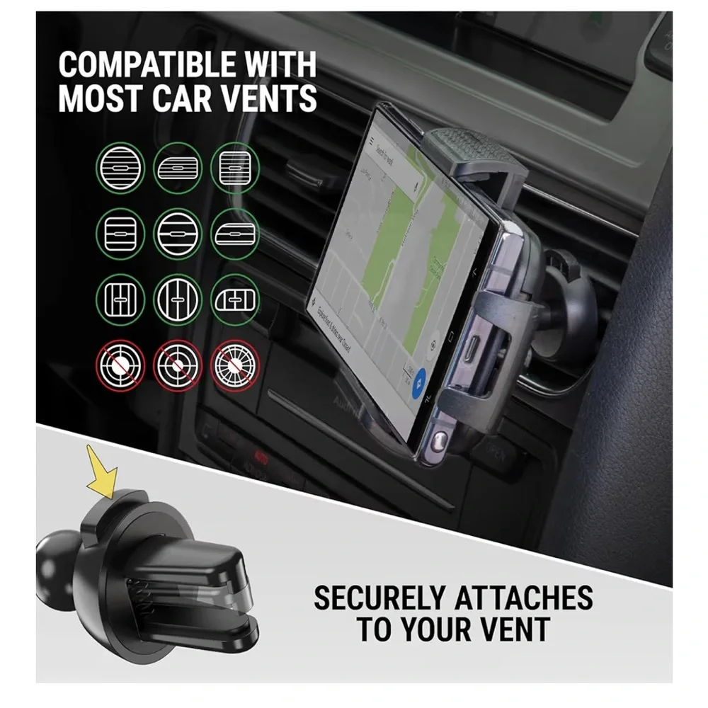 Scosche Black Car Phone Mount